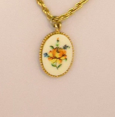 Sweet Bouquet Vintage Necklace