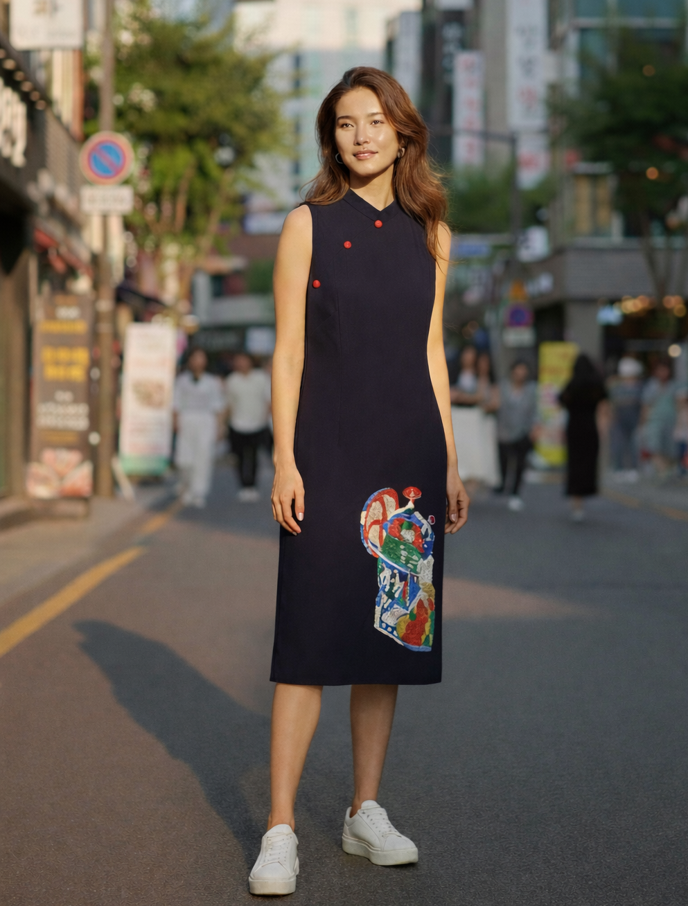 ICE KACHANG - HANDMADE, HAND-EMBROIDERED CHEONGSAM