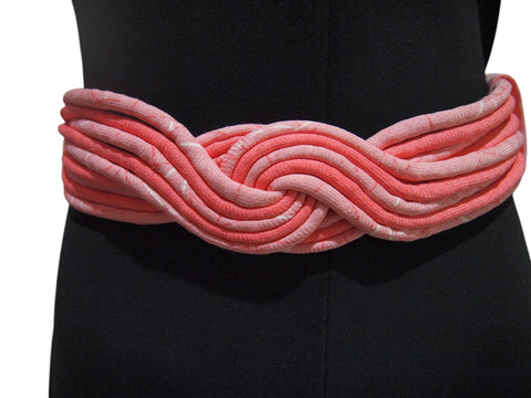 Pink Wave - Vintage stretch Belt