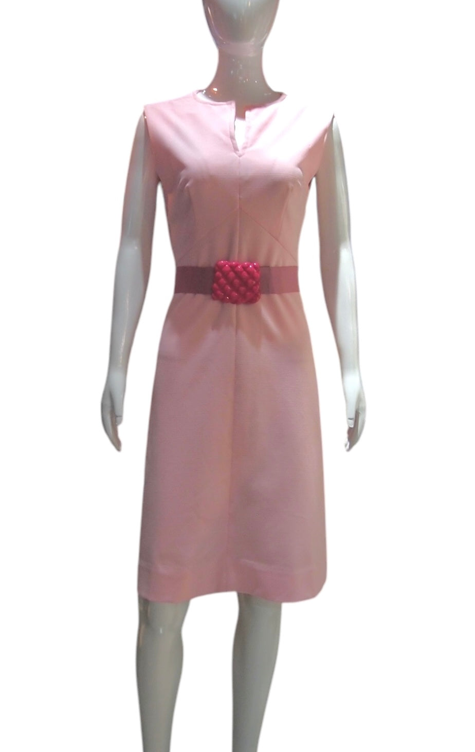 Pink Possibilities - 60s Mod Shift Dress