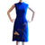 SMOOTH SAILING - BLUE SHIP HANDMADE, HAND-EMBROIDERED SILK-COTTON CHEONGSAM (Copy)