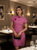 PINK ORCHID - HANDMADE MODERN COTTON CHEONGSAM DRESS