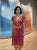 Diane Von Furstenberg Fuschia Pink Magenta Wrap Dress