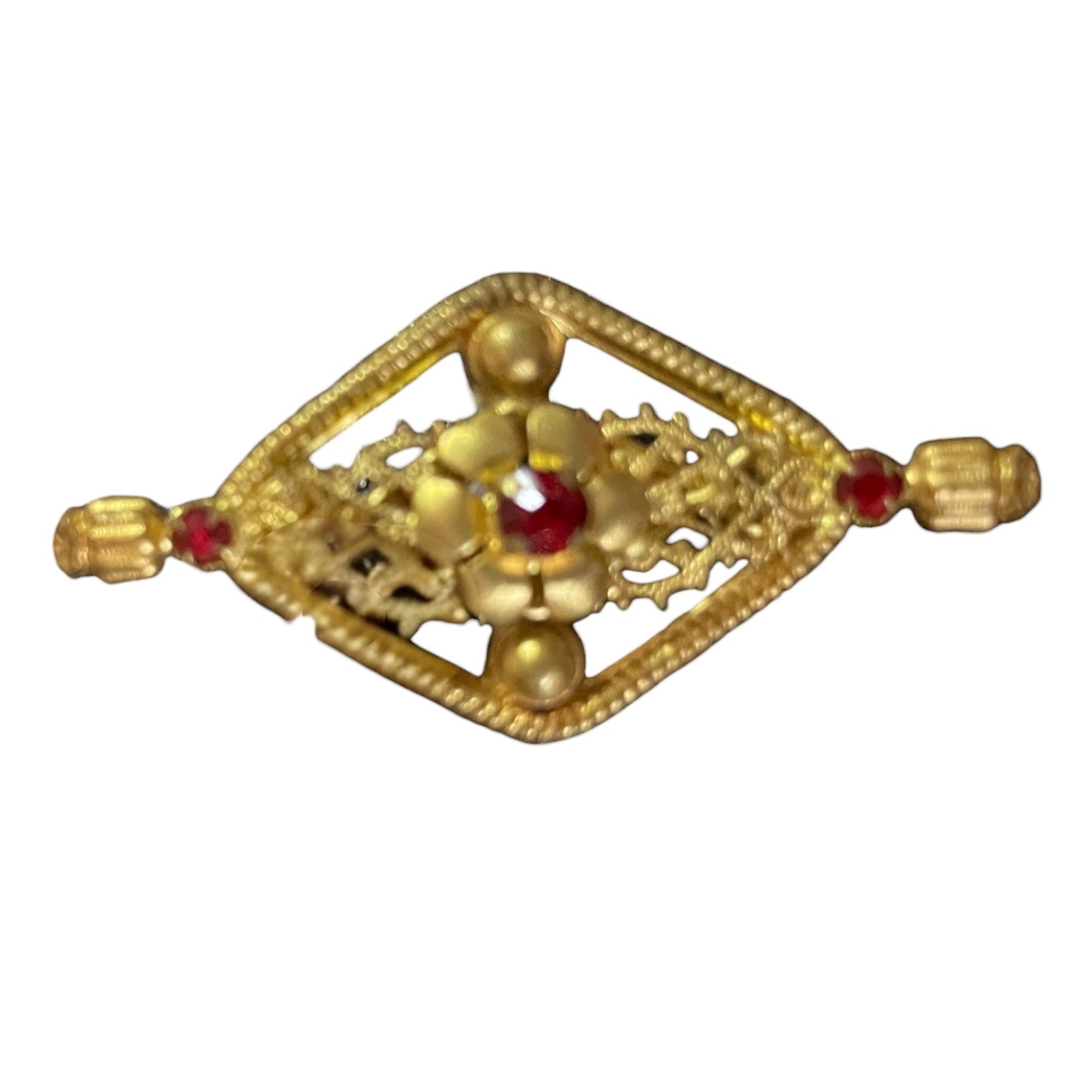 Gilded Relic Vintage Brooch