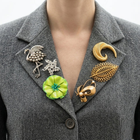 Leaf Me Beautiful Vintage Brooch