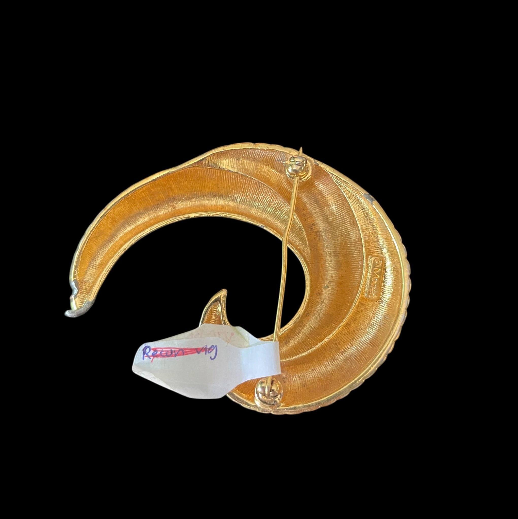 Whirlwind Ride Vintage Brooch