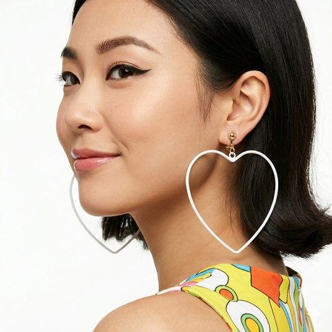 Heart Over Heels! Vintage Earrings