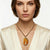 Nice Marbling! Vintage Necklace