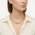Pastel Perfection- Handmade Labrodonite Gemstone Semi-precious Gold-plated Necklace