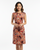 Groovy Spiral - 60s Mod Shift Dress