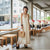 Hidden Hello Kitties Vintage Halter Maxi Dress