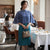 SILK GRID - HANDMADE, LIMITED EDITION SILK BROCADE CAP SLEEVE CHEONGSAM