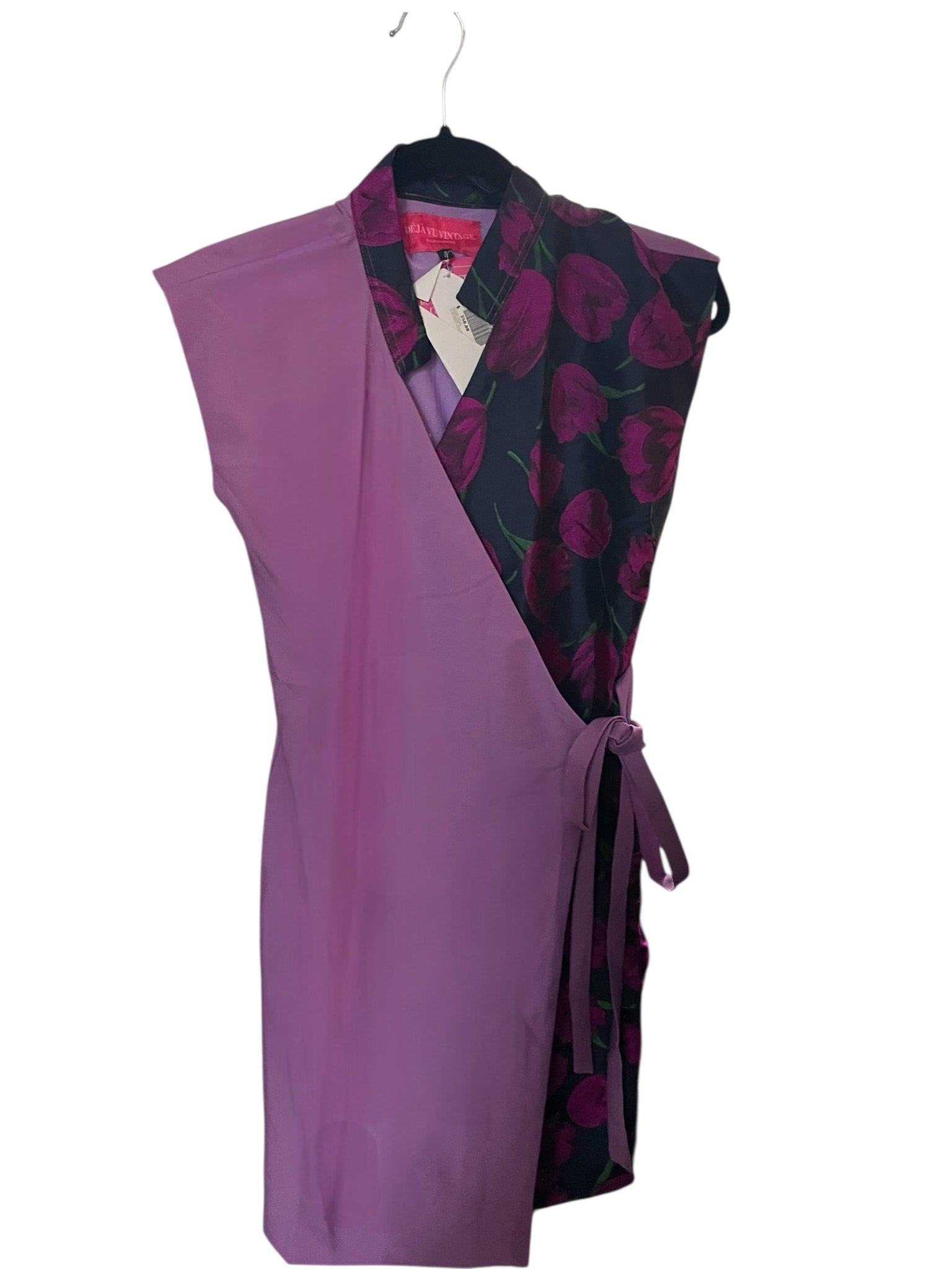TULIP WRAP - ADJUSTABLE HANDMADE MODERN COTTON CHEONGSAM WRAP DRESS