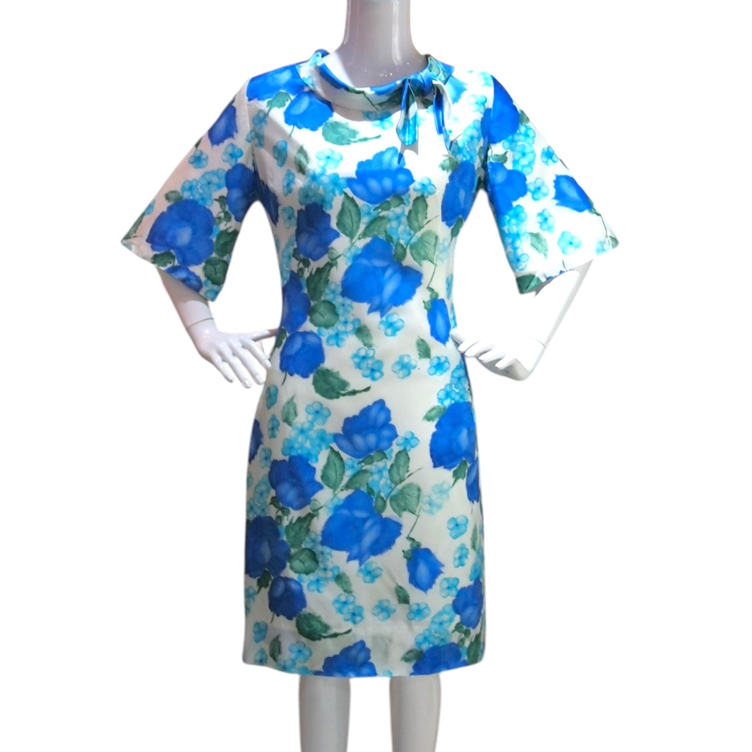 Draper's Garden - Vintage 60s 3/4 Sleeve Dress