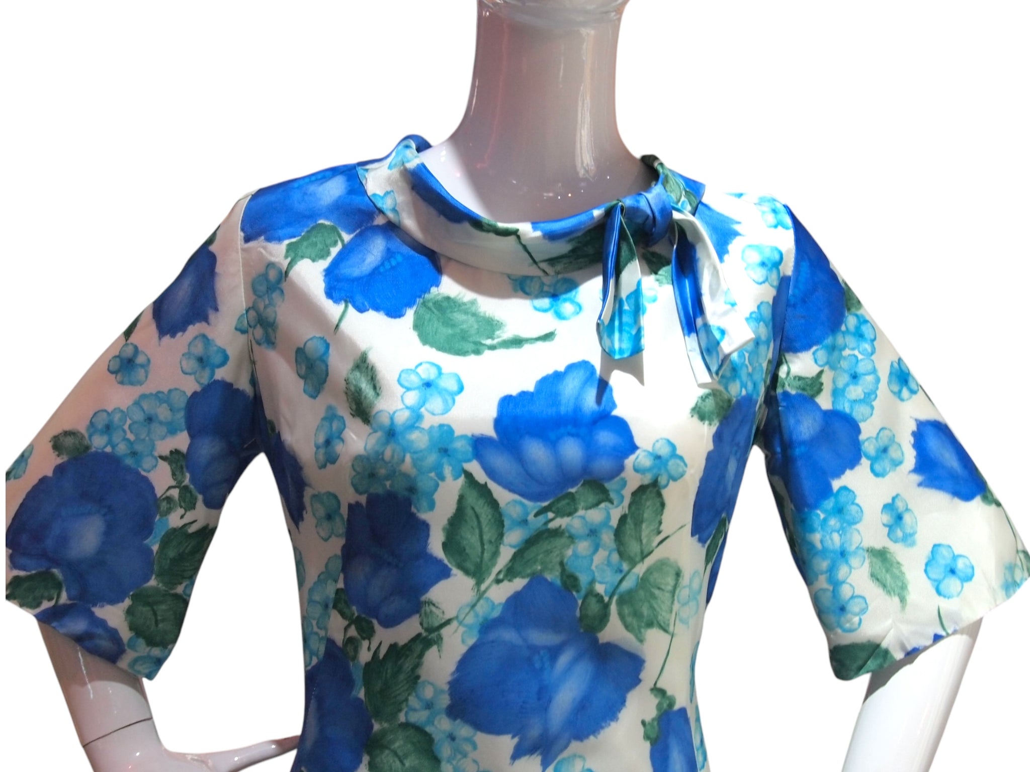 Draper's Garden - Vintage 60s 3/4 Sleeve Dress