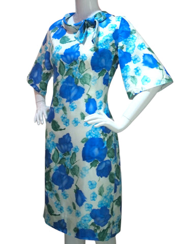 Draper's Garden - Vintage 60s 3/4 Sleeve Dress