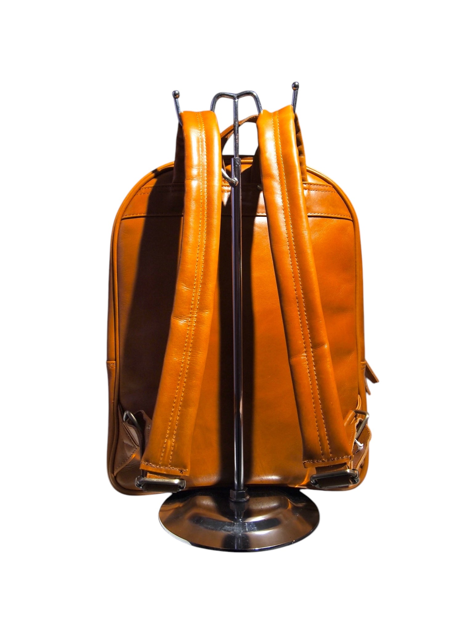 CURVES BACKPACK - HANDMADE GENUINE LEATHER  BAG W ADJUSTABLE STRAPS