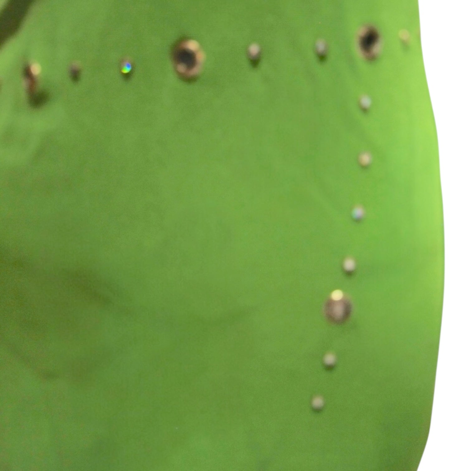 Riveting - Green Toga Dress with Rivets