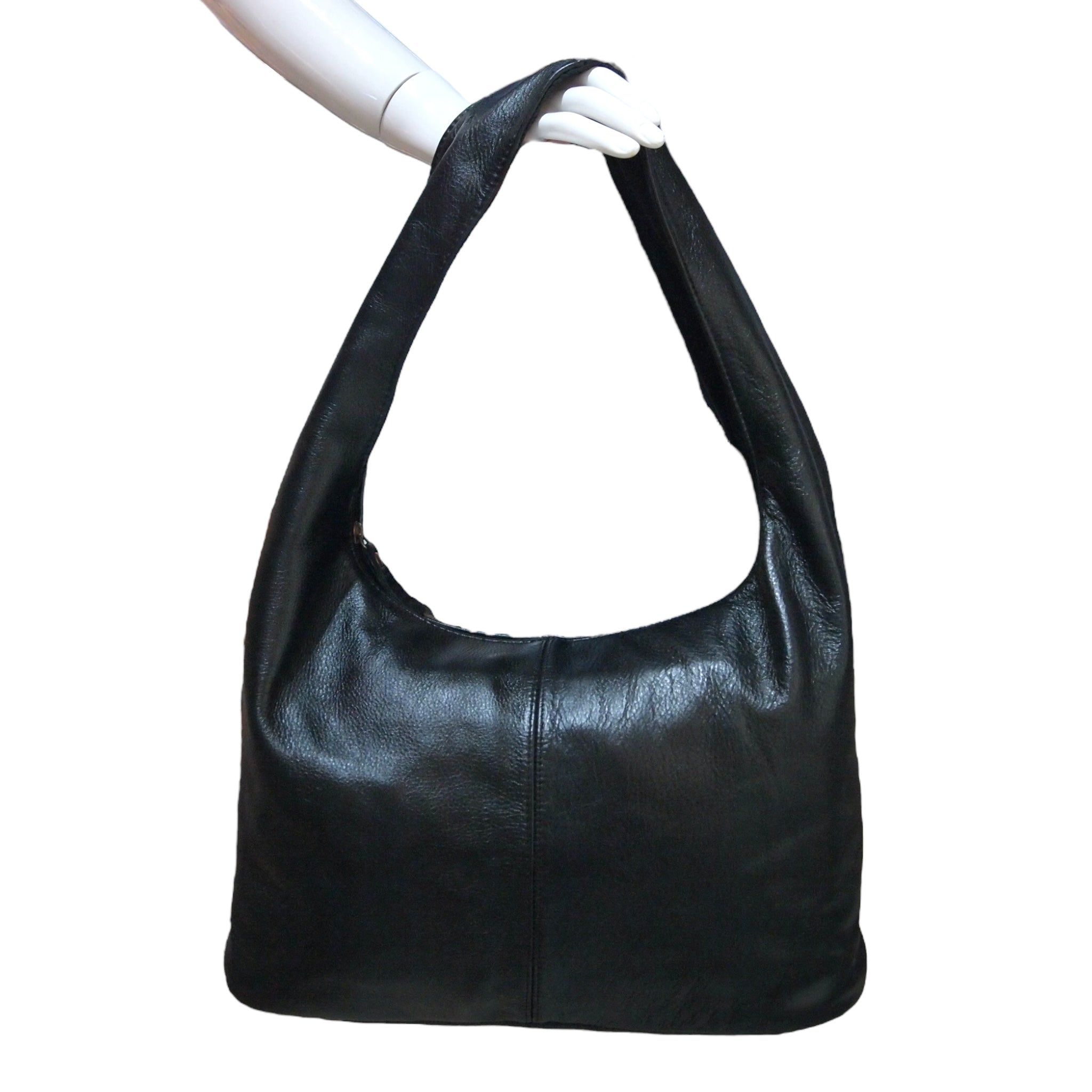 HOBO NO-SEAM BAG - HANDMADE GENUINE LEATHER SHOULDER BAG