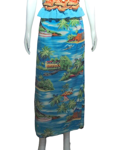 'Hawaiin For The Weekend' Vintage Skirt