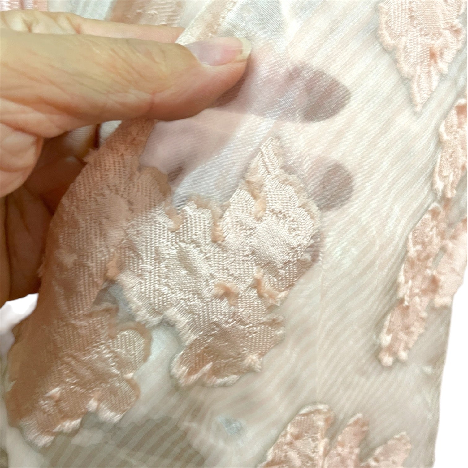 Contemporary Lela Rose Sheer Overlay Pink Textured Occasion Dress with Cap Sleeves - New with tag