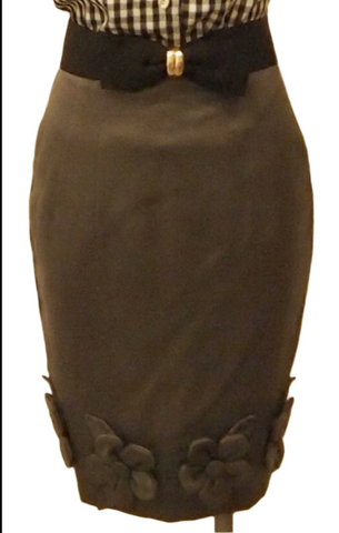 FLOWERY FUN VINTAGE SKIRT