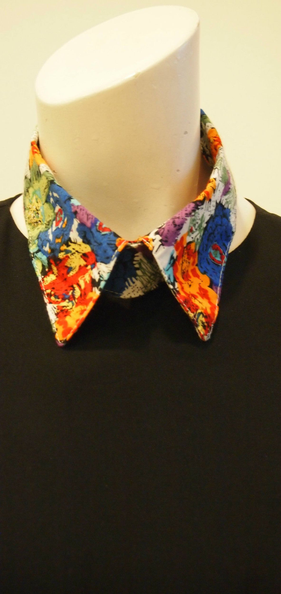 Colourful Floral Handmade Collar