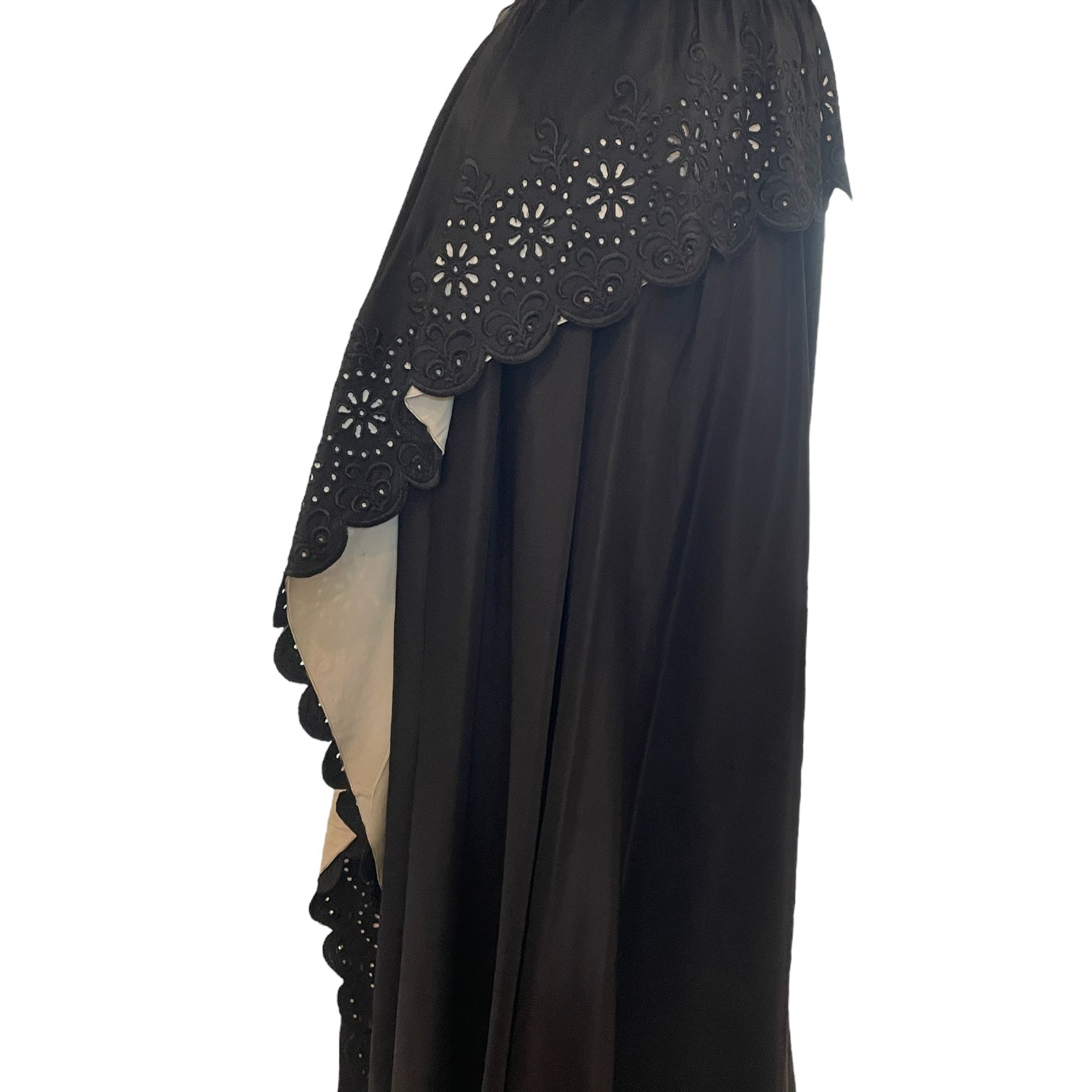 Channelling Audrey 1950s Off Shoulder Black-tie Evening Dress  Maxi Truly one-of-a-kind.