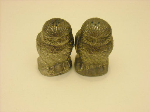 What A Hoot! Vintage Silver Salt & Pepper Shakers