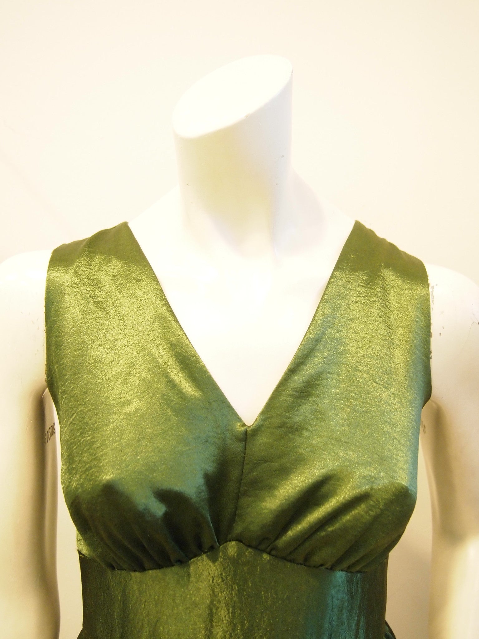 Emerald Sparkle Vintage Dress