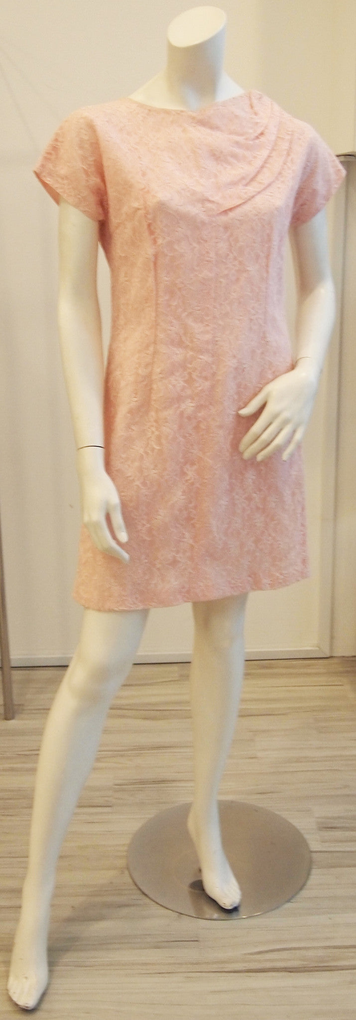 Not Just A Pretty Face Vintage Lace Dress In Pink