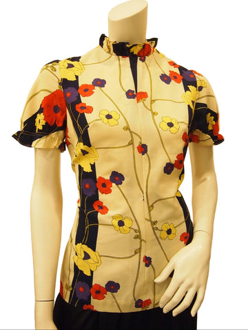 Poppy Happy Vintage Top