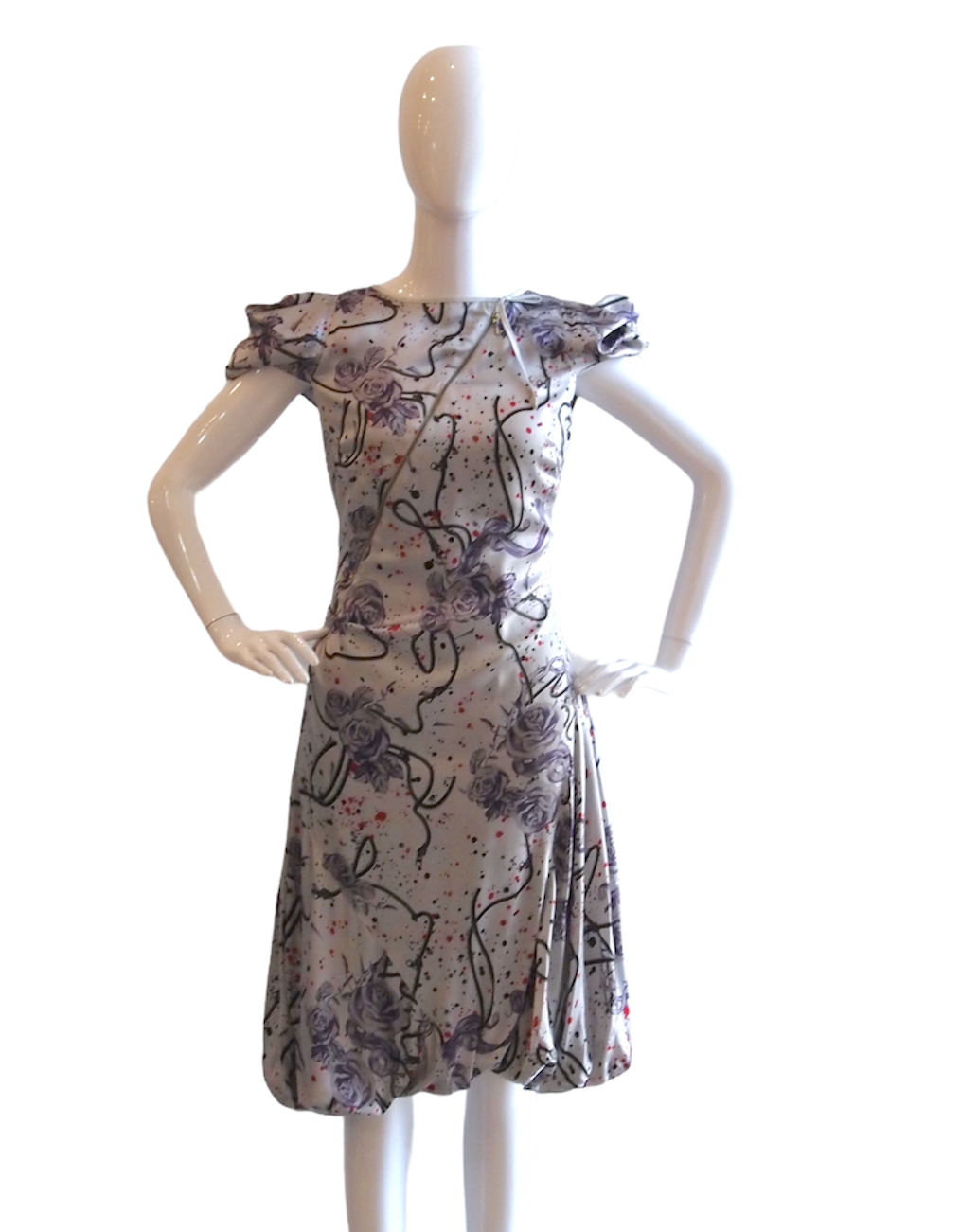 【VIP価格】ALEXANDER MCQUEEN Gathered Sleeve Dress Alexander McQueen - Timeless Vixen